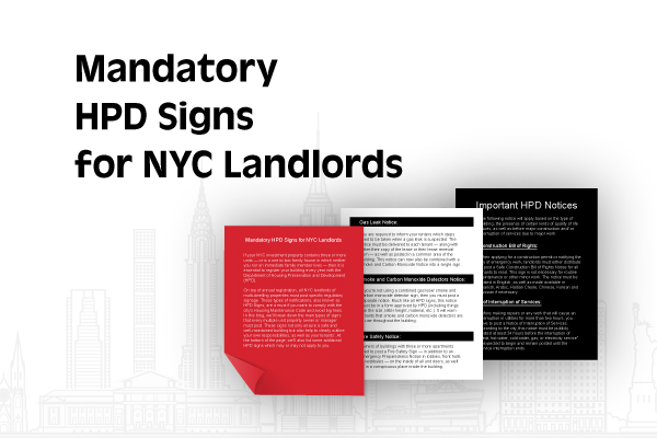 A Guide on HPD Signs & Mandatory Building Signs for Landlords