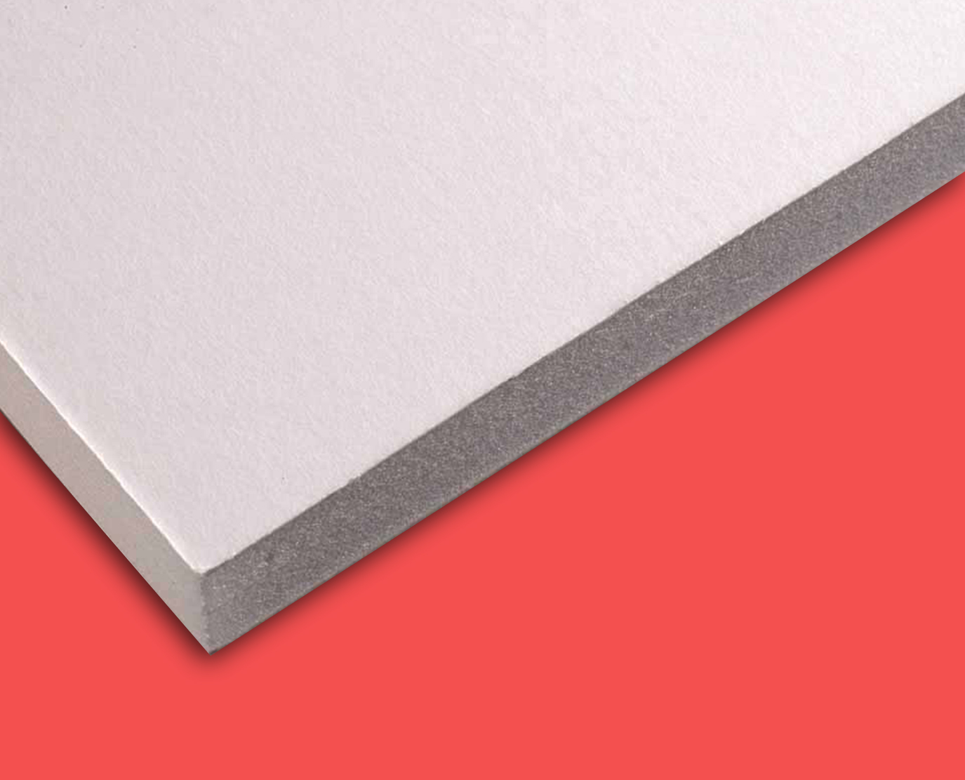 Foam Board - Polystyrene Foam Clad Material