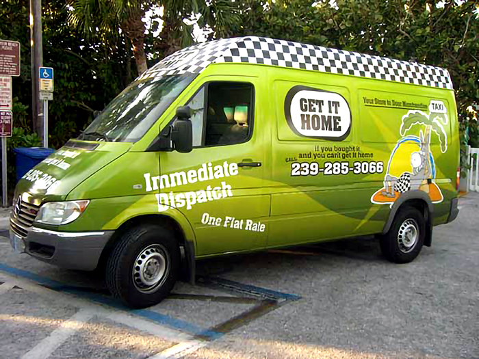 full van wrap design