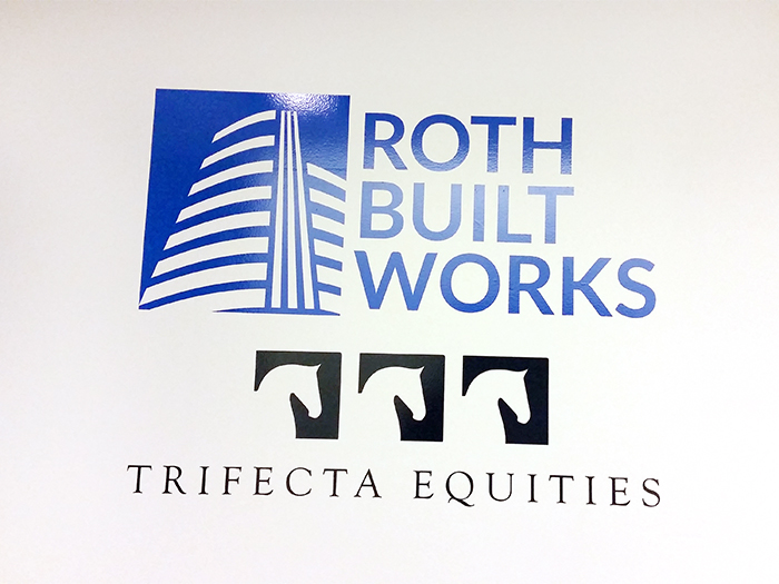 wall decals Roth built works