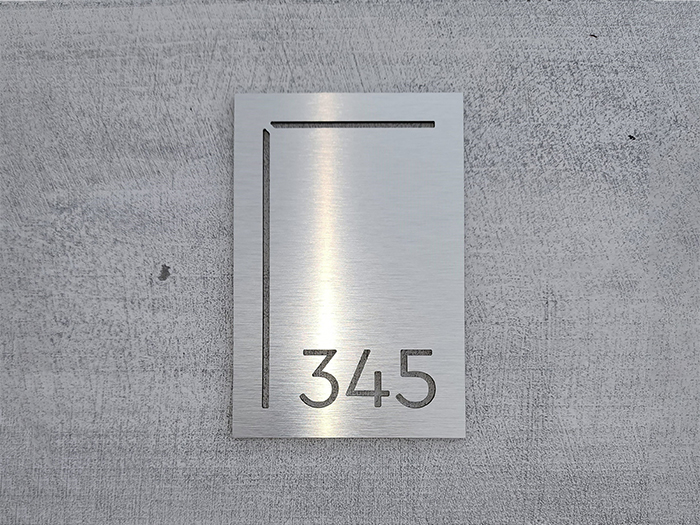 floor number sign