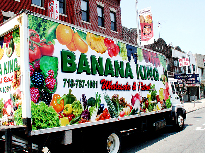 banana king truck wrap