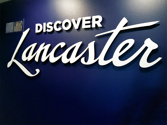 discover lancaster plastic letters on wall