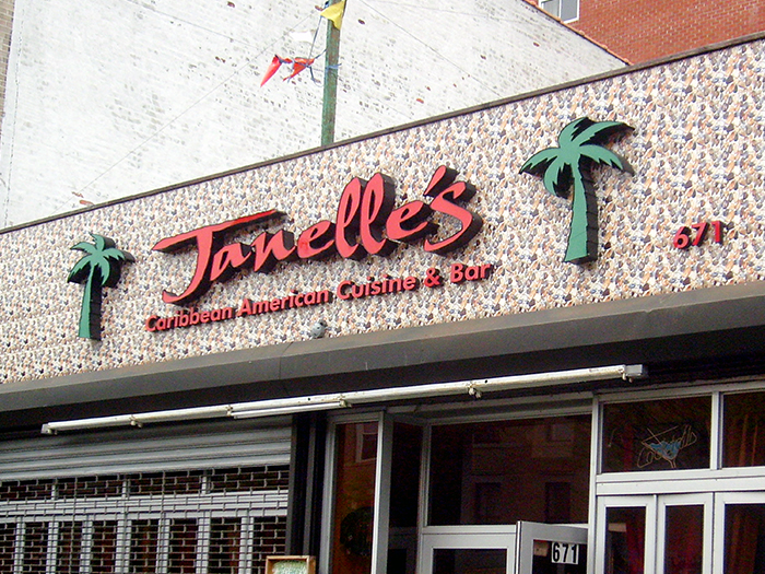 channel letters shop front